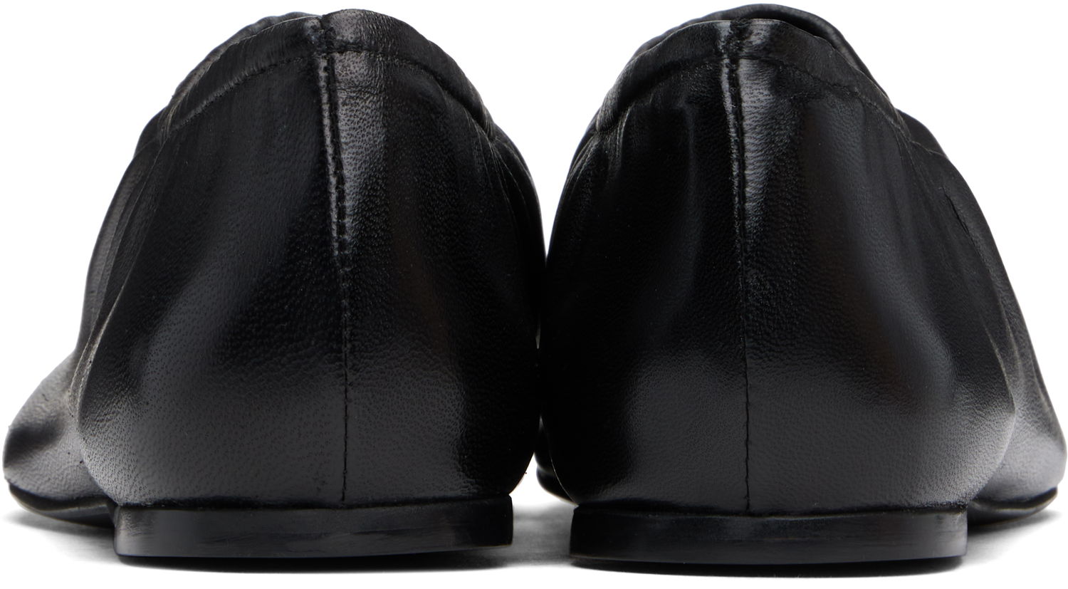Sneakers och skor A.P.C. A.P.C. Swan Slip-On Ballerina Flats Svart | PXCAZ-F53302, 1