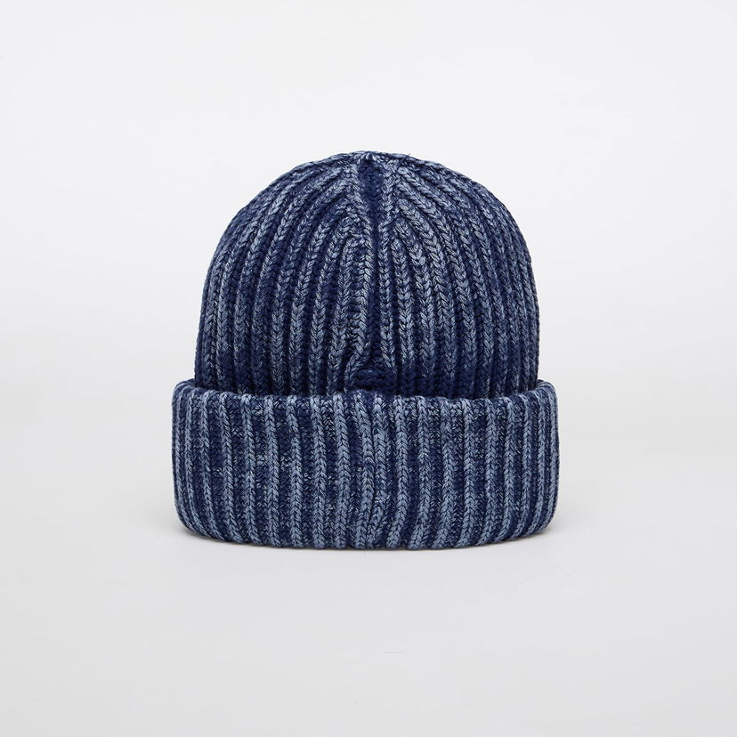Mössa DAILY PAPER Daily Paper Knitted Washed Beanie Blå | 2521088
