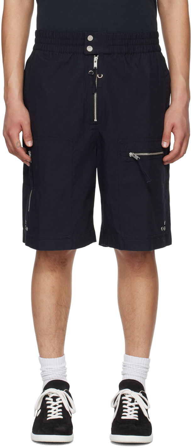 Shorts ISABEL MARANT Nahlan Shorts Svart | 24PSH0109HA-B1I03H