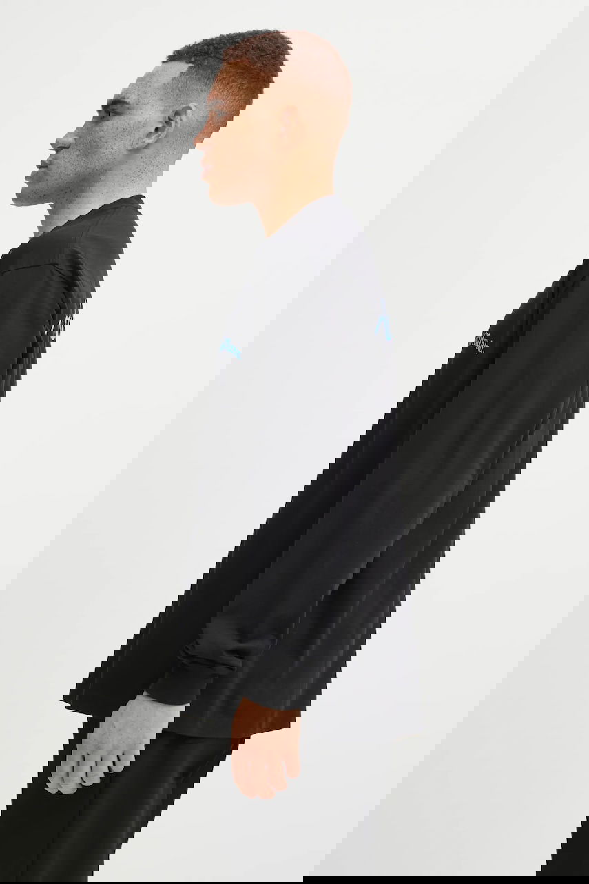 T-shirt WACKO MARIA Wacko Maria Long-sleeved Printed T-shirt Svart | 25FW.WMT.LT05, 1