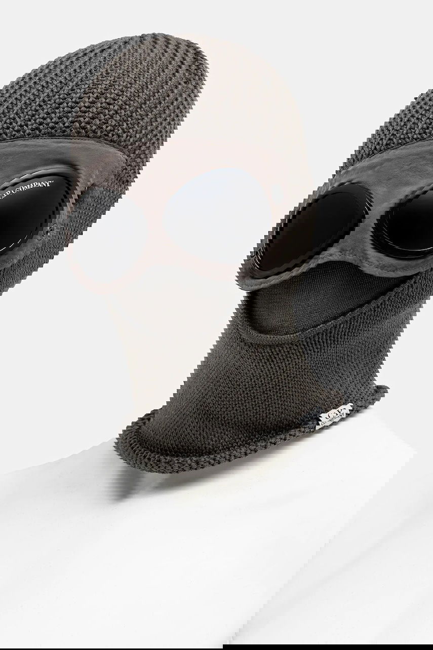 Mössa C.P. Company C.P. Company Knit Balaclava with Goggles Grå | 19CMAC740A005509A, 1