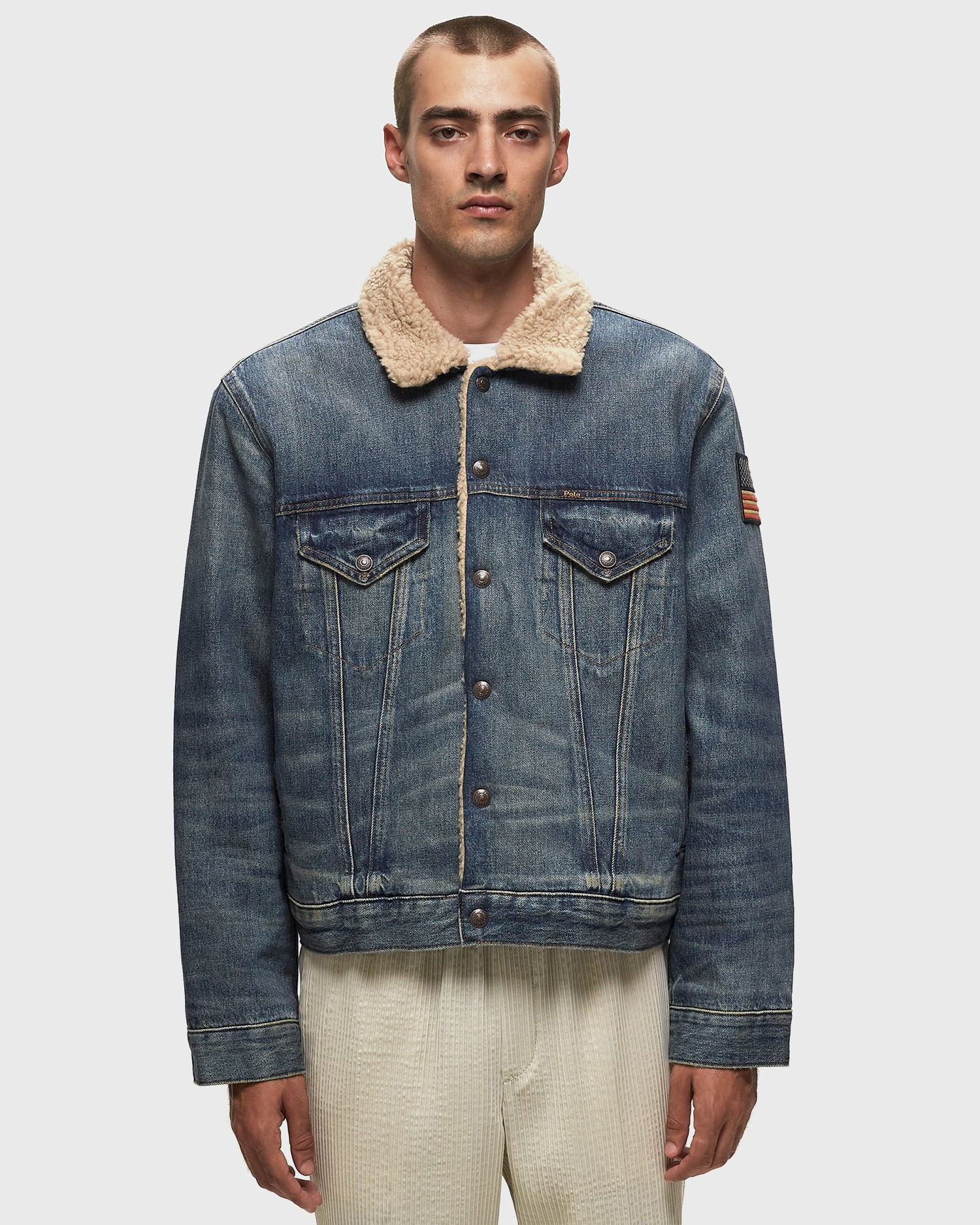 Jacka Polo by Ralph Lauren Faded Denim Jacket Blå | 710850379001, 1