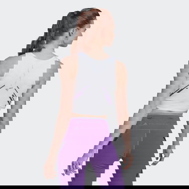 Crop top adidas Originals by Stella McCartney TruePace Crop Top HEAT.RDY Vit | HI6143, 1