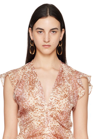 Örhängen ISABEL MARANT Isabel Marant Long Twisted Earrings Metallisk | BL0182FA-C1B19B, 2
