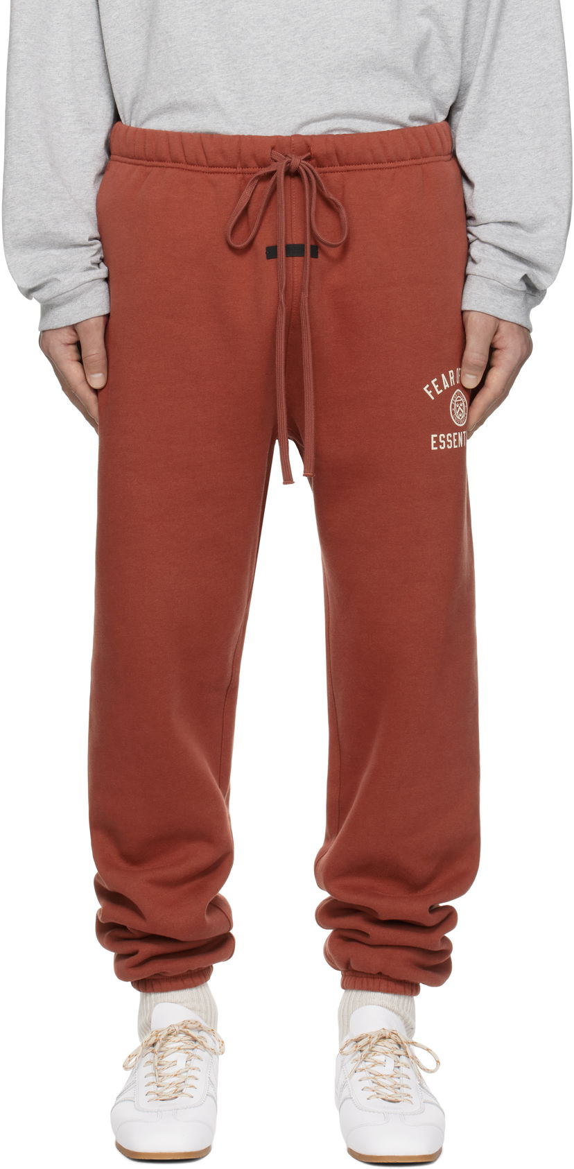 Träningsbyxor Fear of God Fear of God ESSENTIALS Fleece Sweatpants Röd | 130HO242026F