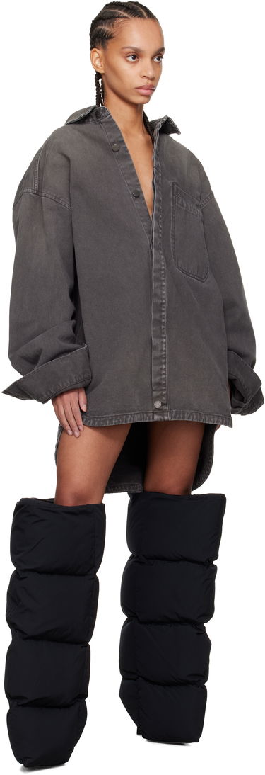 Skjorta Entire Studios Entire Studios Herculean Denim Overshirt Grå | ES2564SL, 3