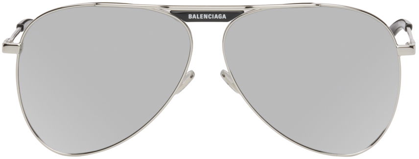 Solglasögon Balenciaga Pilot Sunglasses Grå | BB0244S, 0