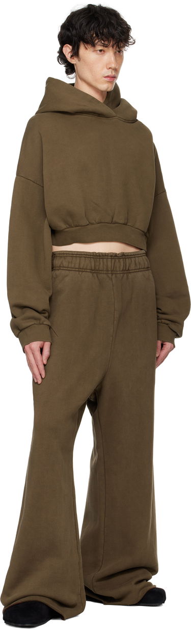 Sweatshirt Entire Studios Entire Studios Cropped Heavy Hoodie Brun | ES2392BT, 3