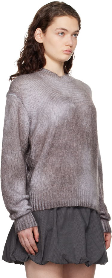Sweater Acne Studios Sprayed Crewneck Sweater Grå | A60546-, 1