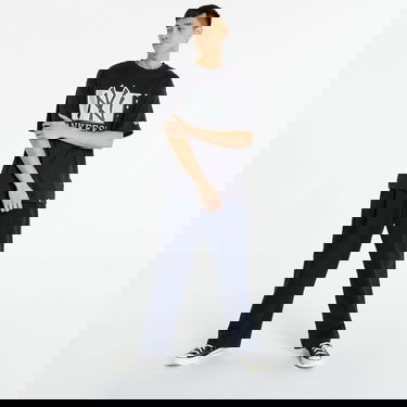 T-shirt New Era New York Yankees Team Wordmark Oversized Tee Svart | 60332163, 4