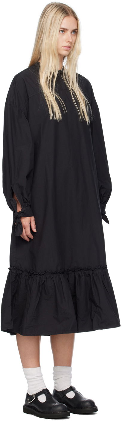 Klä YMC YMC Rushmore Midi Dress Svart | Q1WME, 1