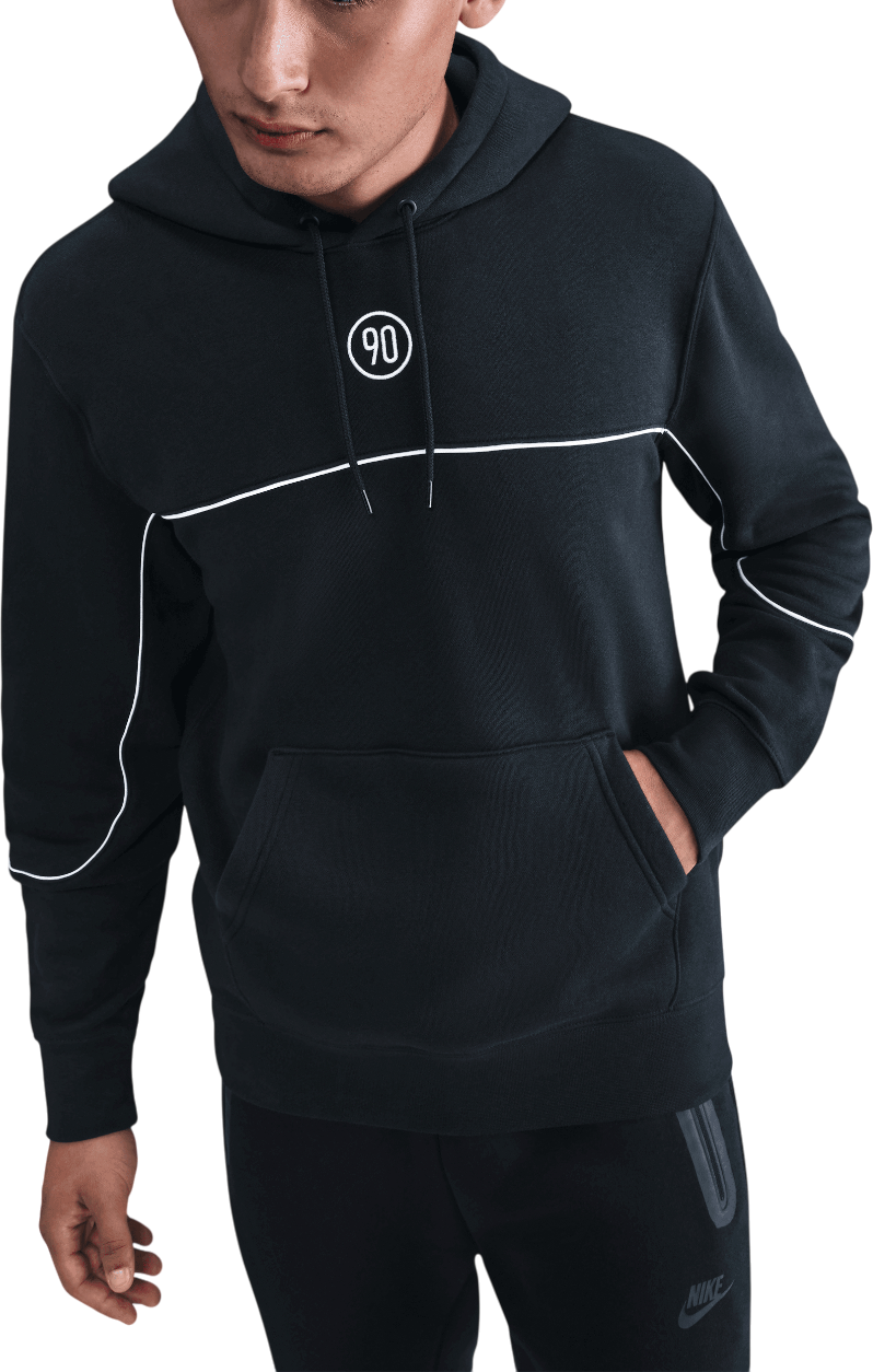 Sweatshirt Nike Club Total 90 Hoody Svart | hv3509-010