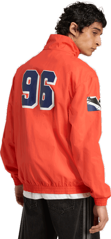 Jacka adidas Originals New England Revolution Anthem Jacket Orange | jm5023, 1