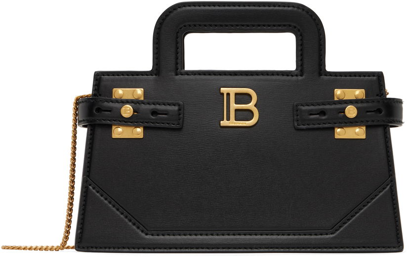 Handväska Balmain Balmain B-Buzz Small Bag Svart | EN1KJ931LSLX