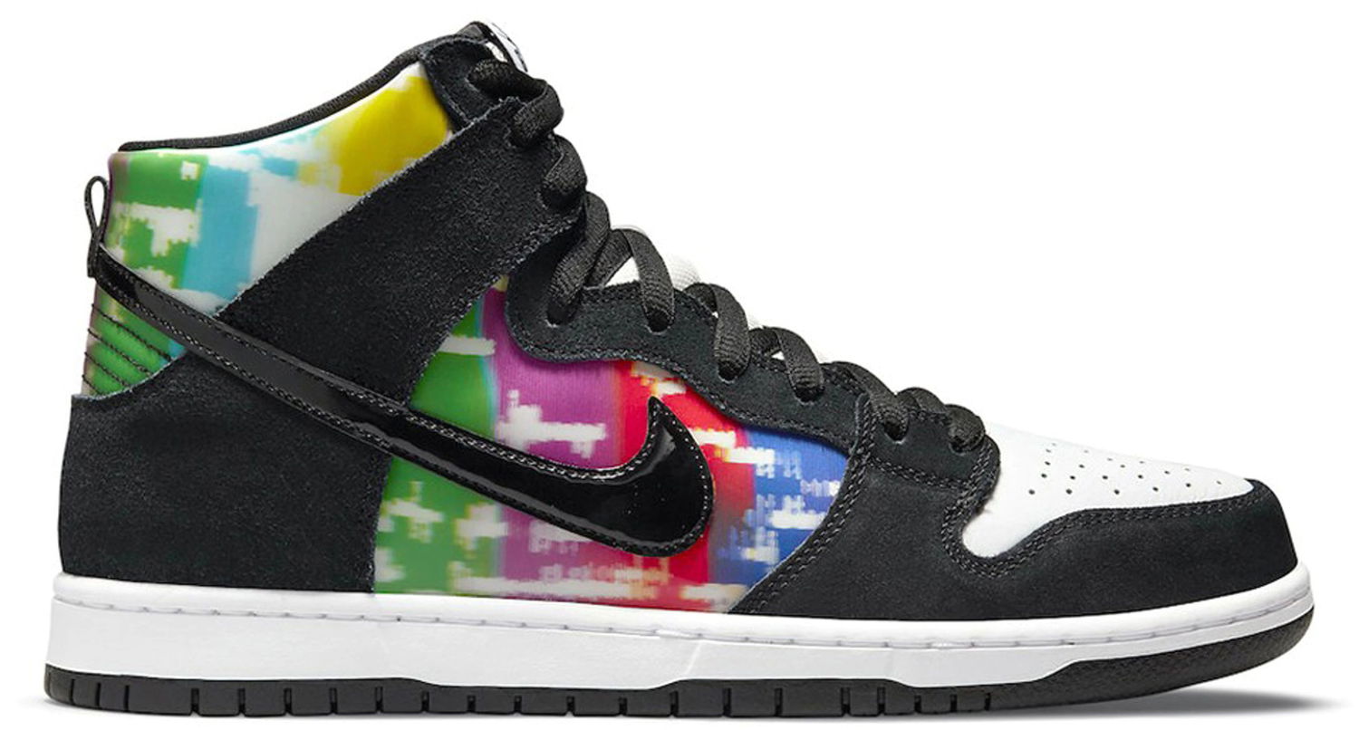 Sneakers och skor Nike SB Dunk High "TV Signal" Flerfärgad | CZ2253-100, 1