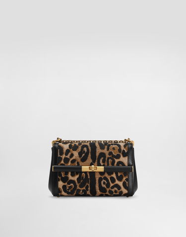 Axelväska Dolce & Gabbana Dolce & Gabbana Marlene City Mini Shoulder Bag with Thread Embroidery Flerfärgad | BB7766A6I3789738, 0