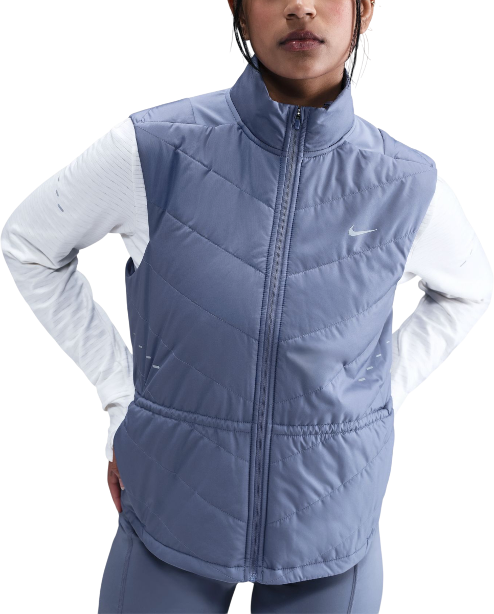 Väst Nike Swift Quilted Full-Zip Running Vest Blå | hv2655-499, 0