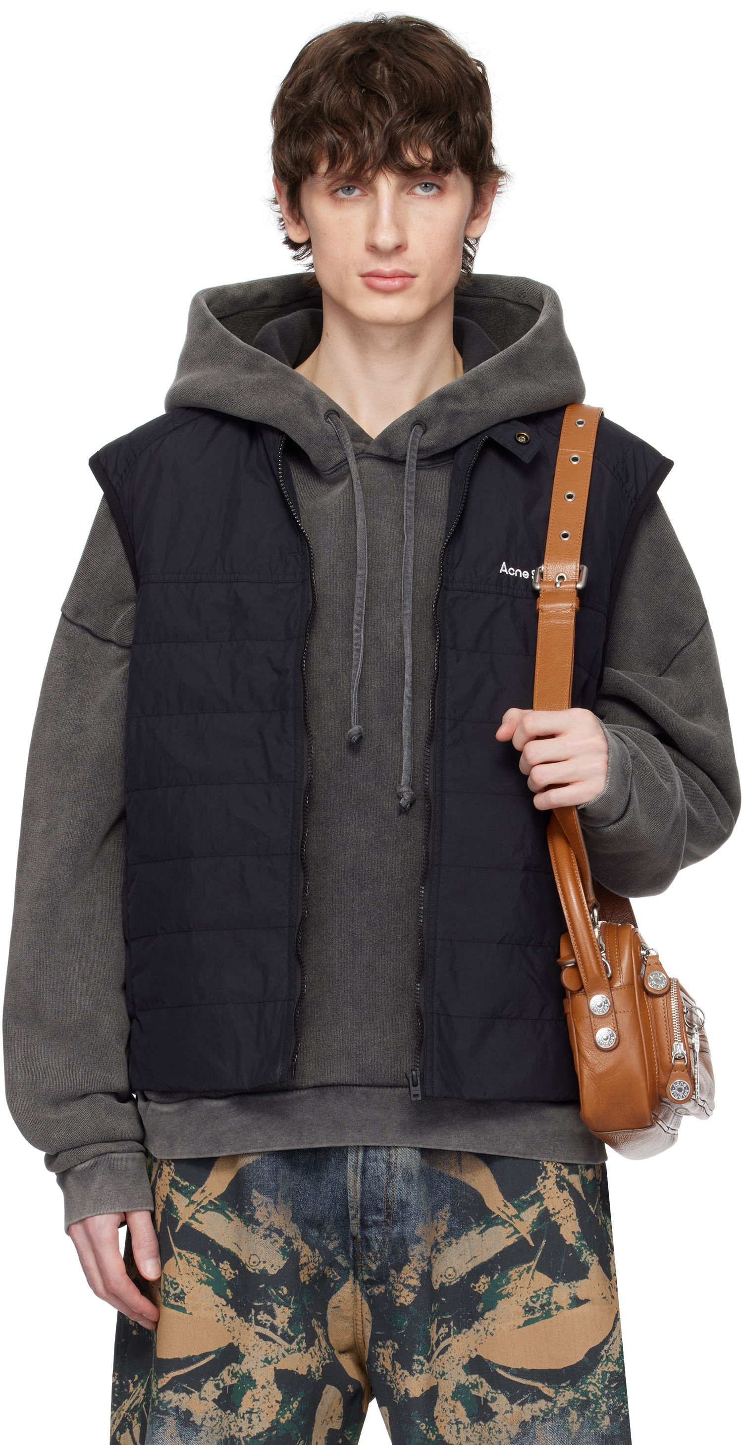 Väst Acne Studios Acne Studios Quilted Down Vest Svart | B90804-, 0