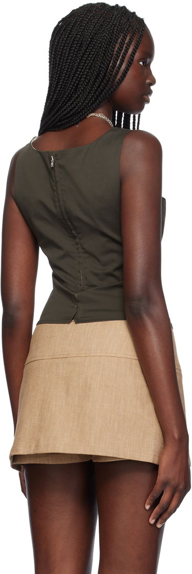 Linne Miaou Miaou Bobby Corset Top Grön | 7080SPSCED, 2