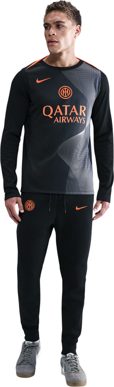 Jersey Nike Dri-FIT Long-Sleeve Shirt Inter Milan Total 90 Academy Pro Third 2025/26 Svart | hm3743-010, 2