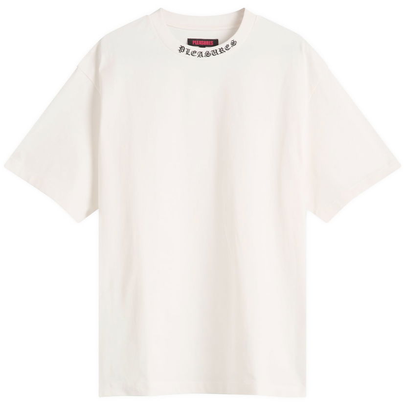 T-shirt Pleasures Sorrow Heavyweight T-Shirt, Size Large Vit | P25SU022-WHT