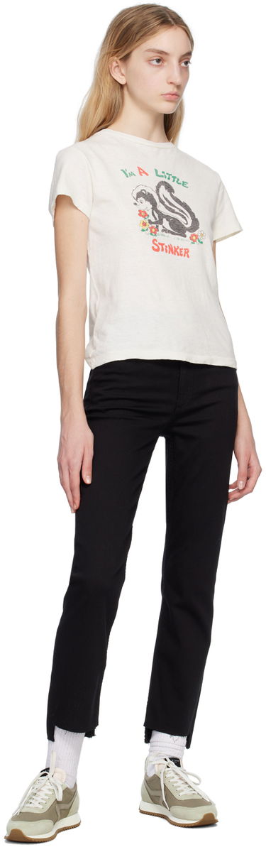 Jeans rag & bone Wren Straight Leg Jeans Svart | WDD23S2913N5BN, 3