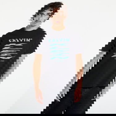 T-shirt CALVIN KLEIN Calvin Klein Jeans Graphic Tee Svart | LV04RD815G UB1, 0