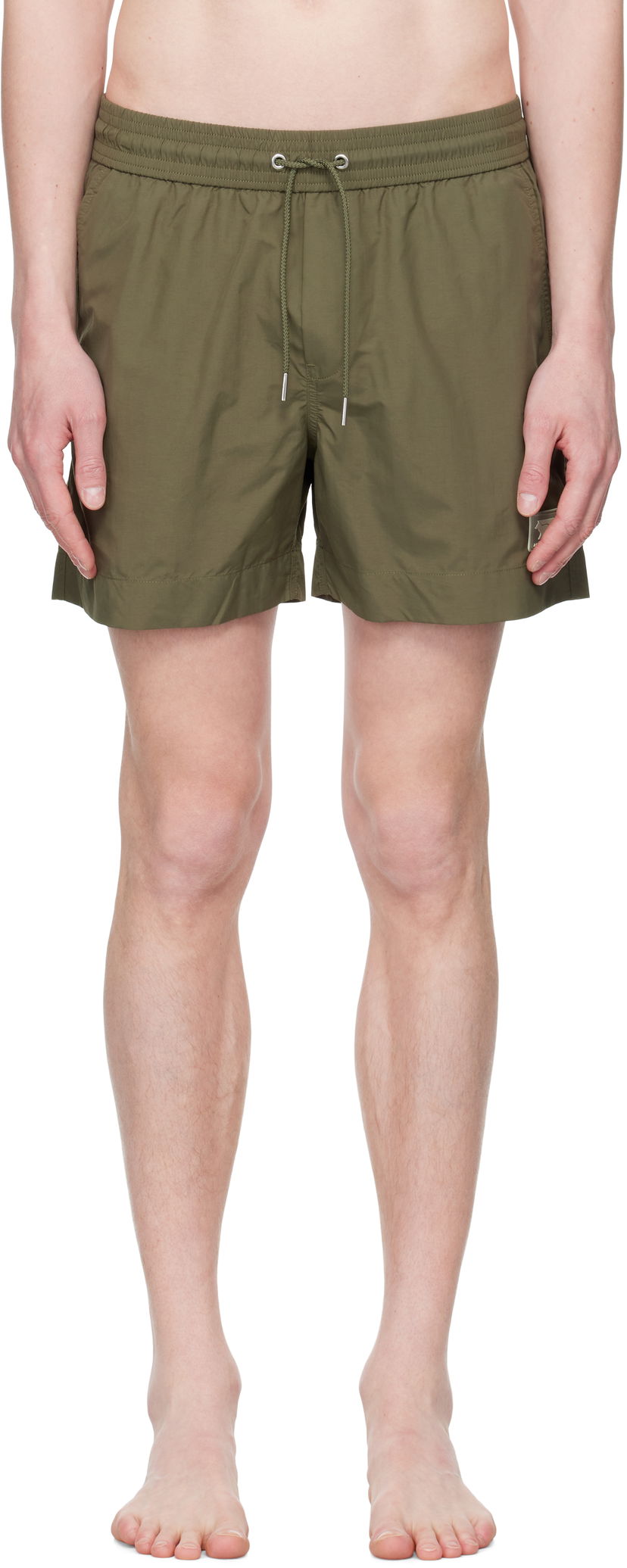 Badkläder MAISON KITSUNÉ Maison Kitsuné Flash Fox Swim Shorts Grön | OM03101WQ4052