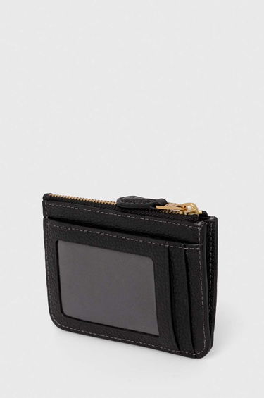 Nyckelringar Coach Leather Key Case Svart | CR550, 1