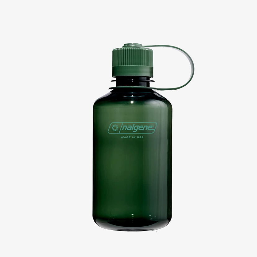 Dricksflaska Nalgene 500ml Narrow Mouth Sustain Water Bottle Grön | 2021-0716
