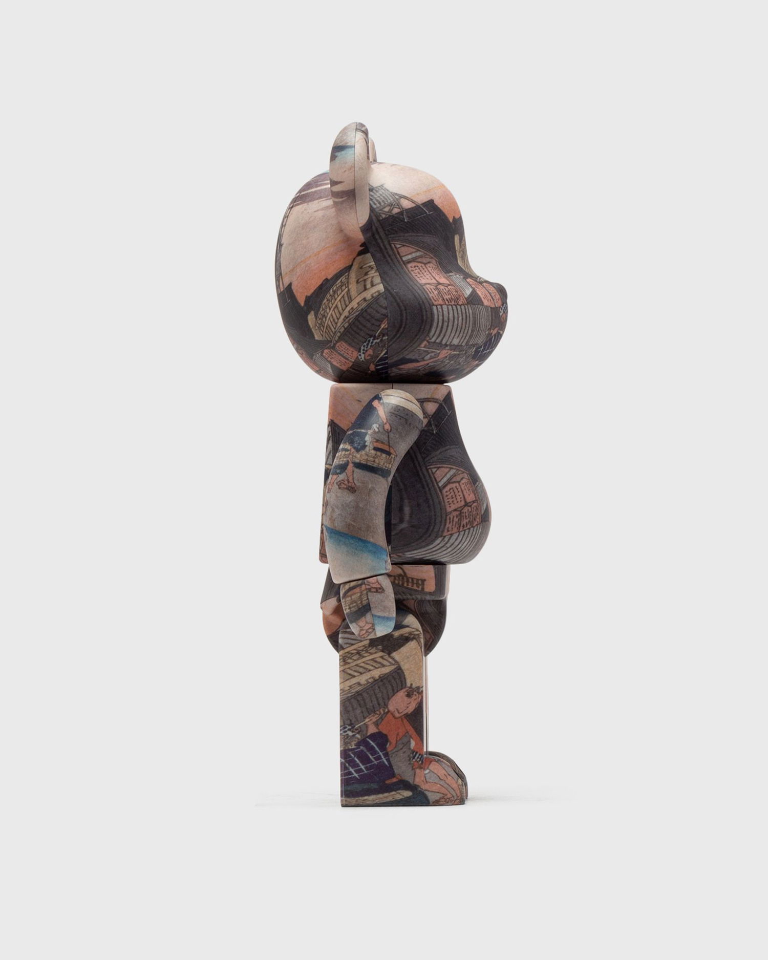 Samlarobjekt Medicom Toy UTAGAWA HIROSHIGE NIHONBASHI 1000% BE@RBRICK Figure Brun | MED1134, 1