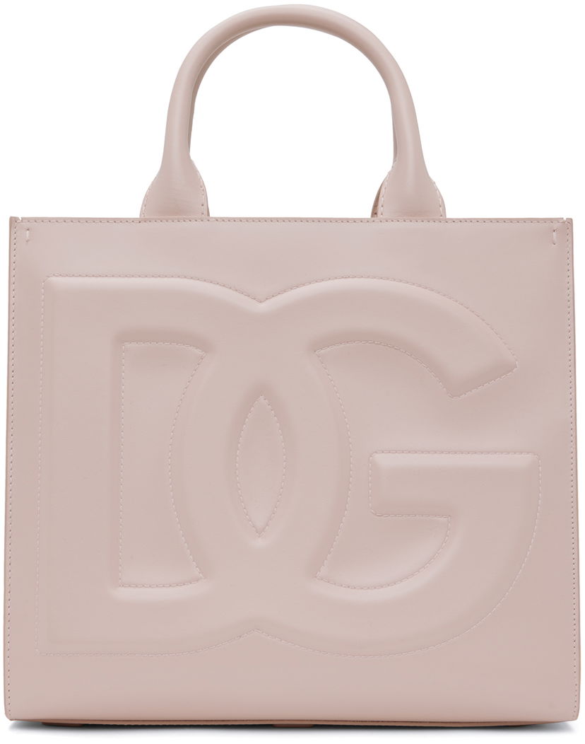 Tygpåse Dolce & Gabbana Pink Small Daily Tote Rosa | BB7272AQ269