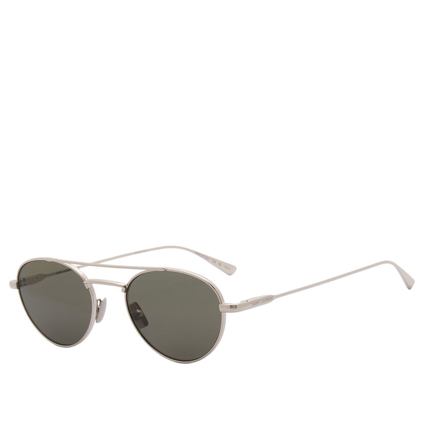 Solglasögon Saint Laurent Saint Laurent SL 97 Sunglasses Metallisk | SL-97-002