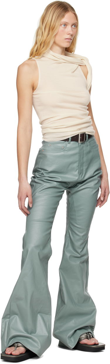 Skovård Rick Owens Rick Owens Hollywood Lambskin Flip-Flops Grå | RP01E7811 LLPM, 4