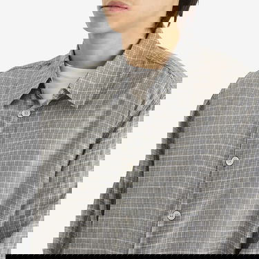 Skjorta OUR LEGACY Our Legacy Beyond Shirt Picnic Check Grå | M2252BP, 5