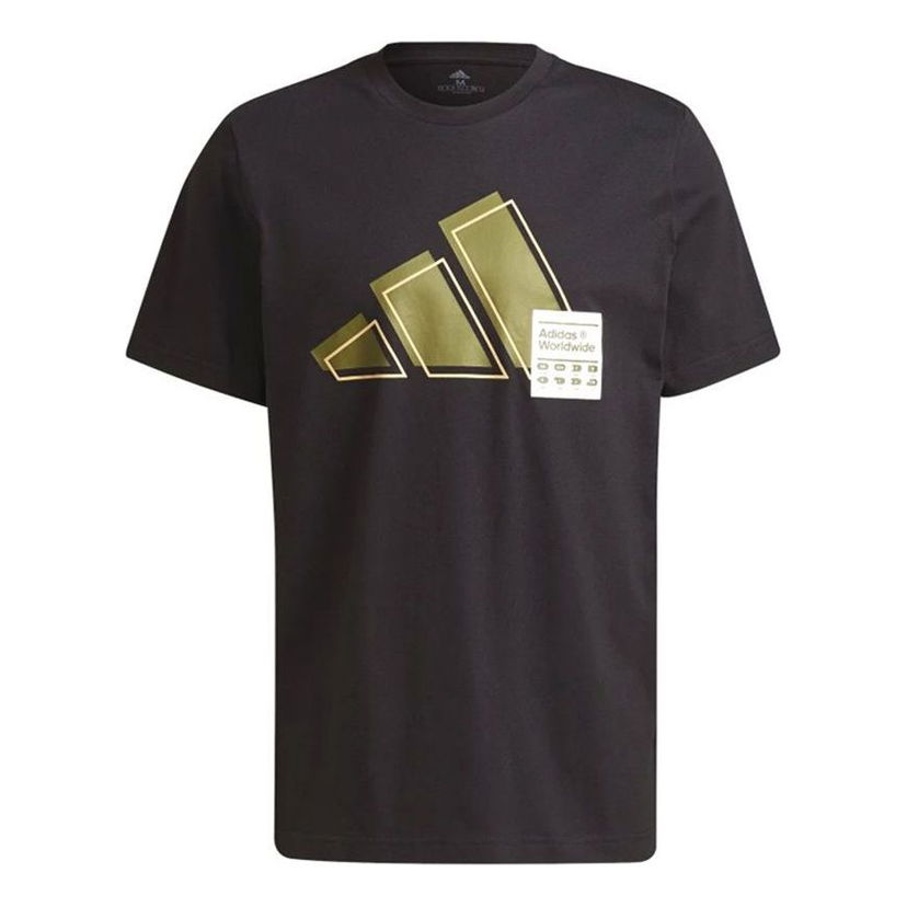 T-shirt adidas Originals 3Bar Logo Graphic T-Shirt Svart | GU3643