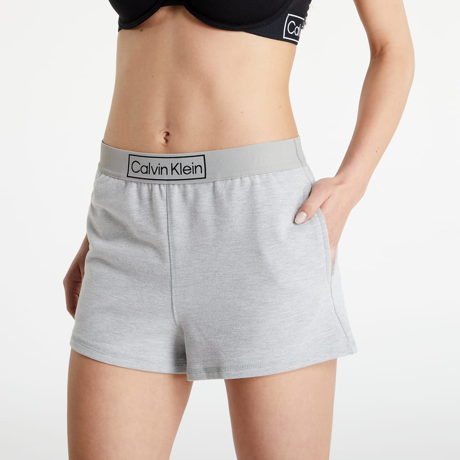 Pyjamas CALVIN KLEIN Sleep Short Grå | QS6799E-P7A, 1