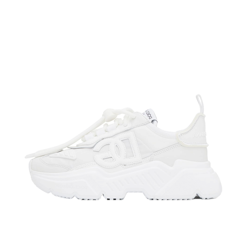 Sneakers och skor Dolce & Gabbana White Daymaster Sneakers Vit | CK1908 AG085