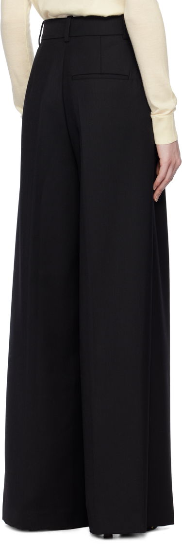 Byxor Anine Bing Anine Bing Lou Wide Leg Trousers Svart | A-03-10389-BLK26, 2
