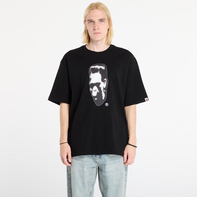 T-shirt BAPE City Camo Frankenstein Relaxed Fit T-Shirt Svart | 001TEL801317MBLK