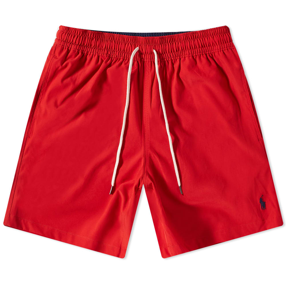 Badkläder Polo by Ralph Lauren Ralph Lauren Traveller Swim Shorts Röd | 710840302005, 0
