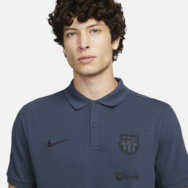 Polotröja Nike F.C.Barcelon Third Football Polo Shirt Mörkblå | DX8782-437, 3