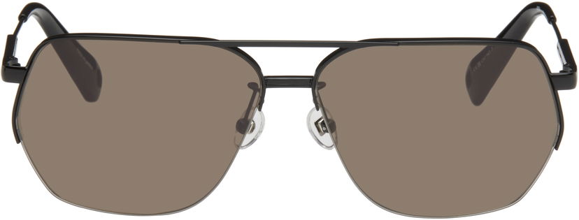Solglasögon Jacquemus Aviator Sunglasses Svart | JAC67C2SUN