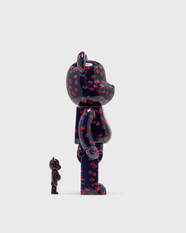 Samlarobjekt Medicom Toy MUVEIL STRAWBERRY 100% & 400% BE@RBRICK Set Flerfärgad | MED1191, 1