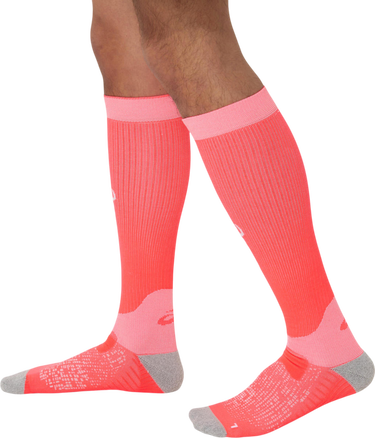 Strumpor Asics ASICS Performance Run Compression Knee Socks Röd | 3013a990-602, 3