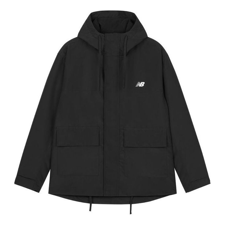 Parkas New Balance Urban Remix Woven Jacket Svart | AMJ33324-BK