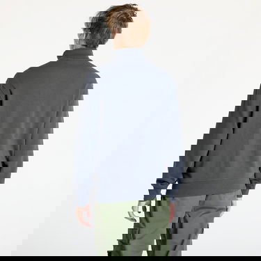 Jacka CALVIN KLEIN Woven Label Waffle Jacket Ebony Grå | J30J326136 BAN, 3