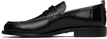 Sneakers och skor BOSS HUGO Leather Loafers with Rubber Sole Svart | 50548591, 2