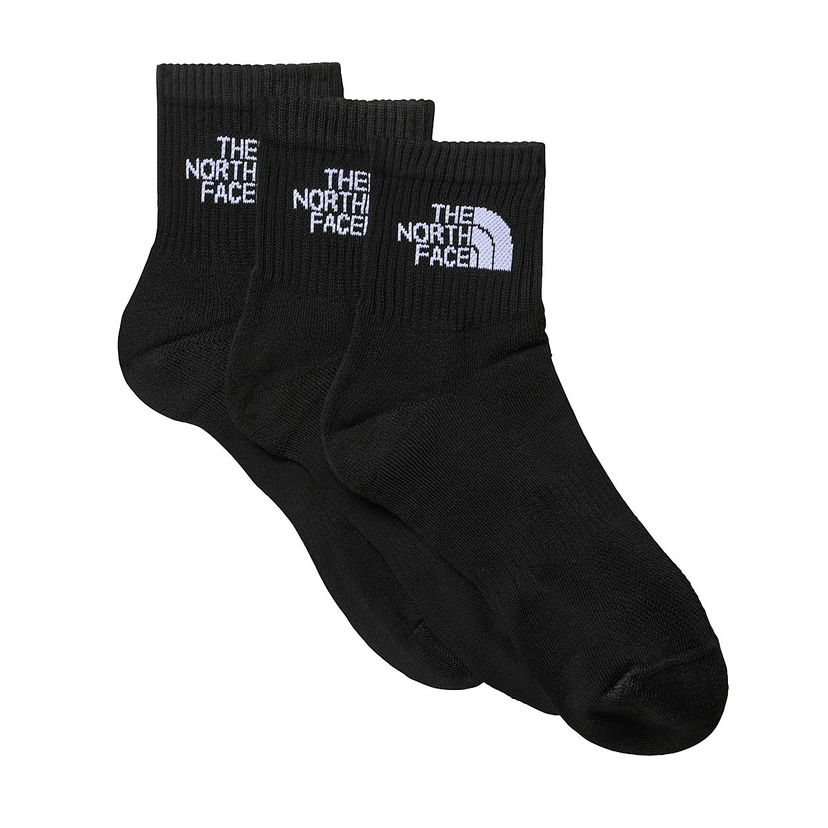 Strumpor The North Face Multi Sport Cush Quarter Socks Svart | NF0A882GJK31
