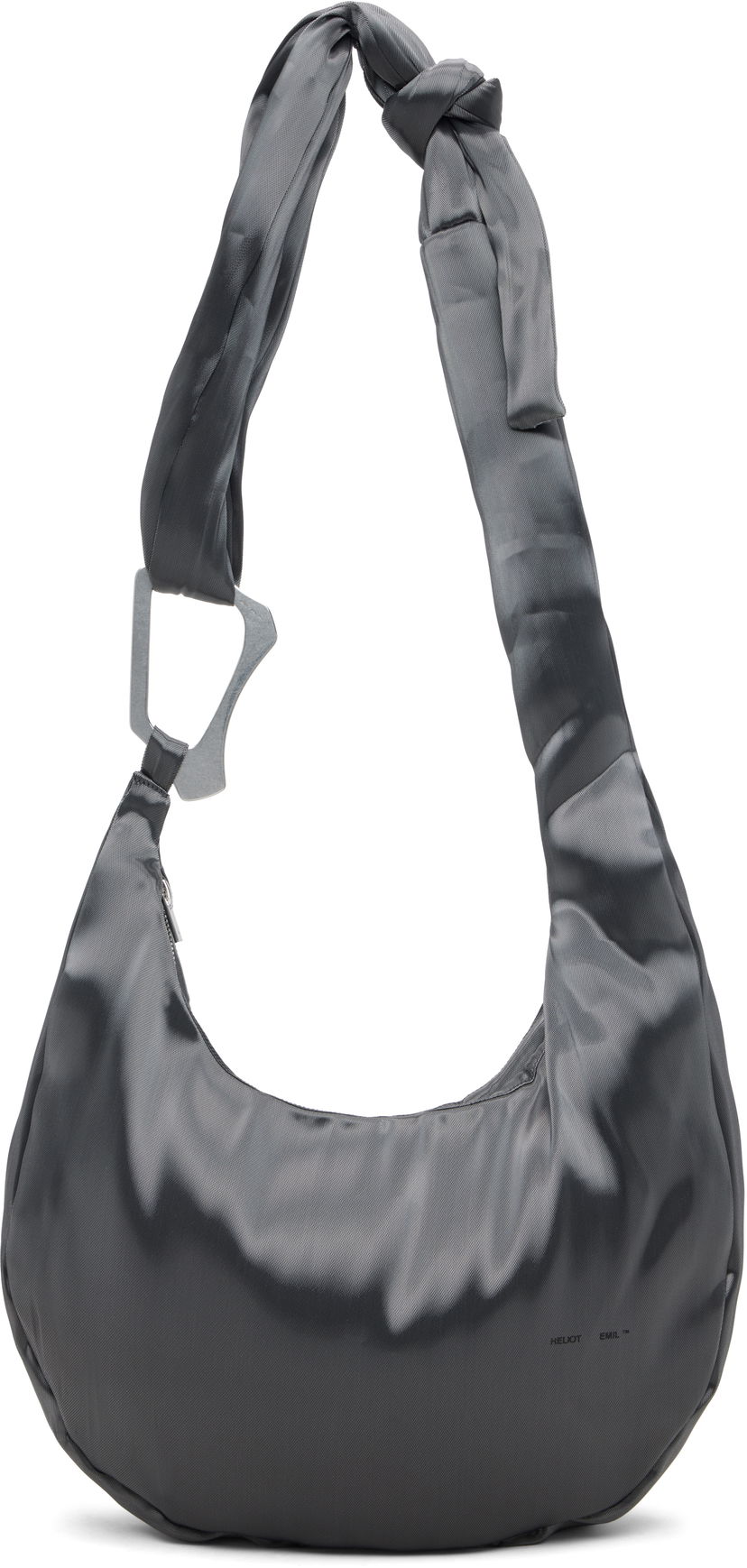 Axelväska HELIOT EMIL HELIOT EMIL Liquid Metal Attache Bag Grå | PREAW25_HE_14_026_ME10